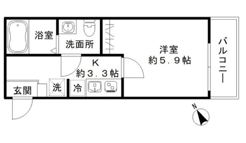 センターヴィレッジ三郷の間取り