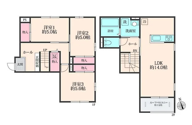 【間取り】 | BLOOM COURT