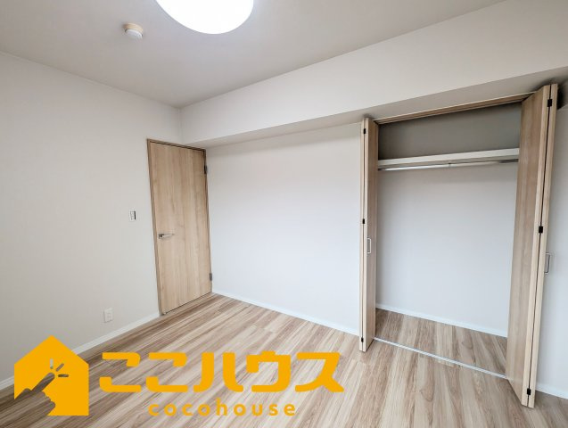 ライオンズマンション三原第2の収納|衣類を整理しやすい収納空間◎