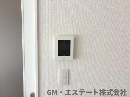 宮崎市月見ケ丘1丁目　新築住宅（A号棟）のセキュリティ