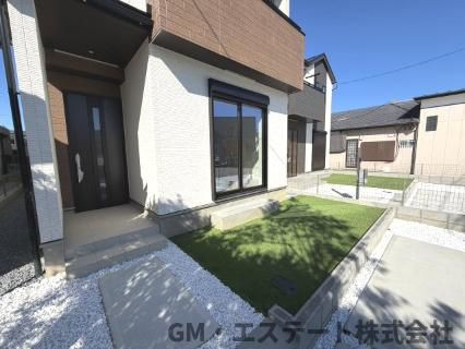 宮崎市月見ケ丘1丁目　新築住宅（A号棟）の庭