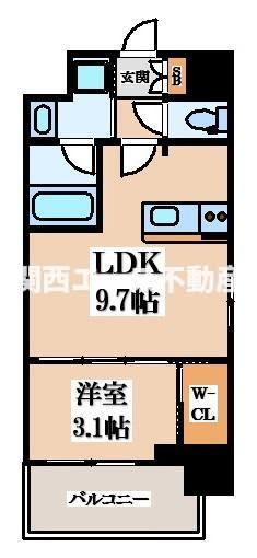 【間取り】 | ソルテラスOSAKA EAST GATE