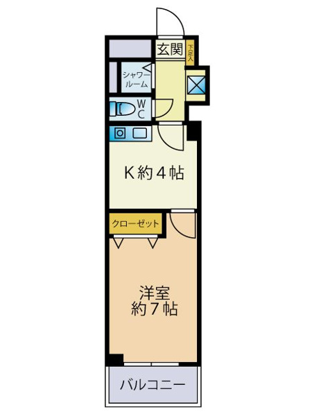 【間取り】 | 東峰マンション博多駅東☆仲介手数料半額☆