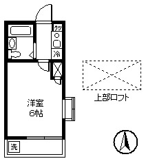 小金井市梶野町４丁目のアパートの間取り