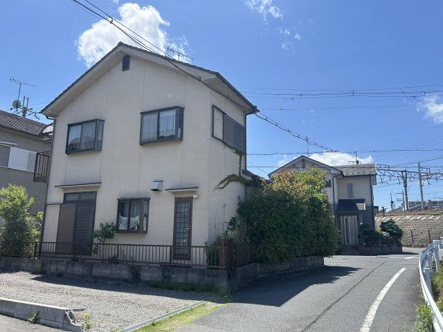 大津市大江2丁目　売土地の前面道路含む現地写真