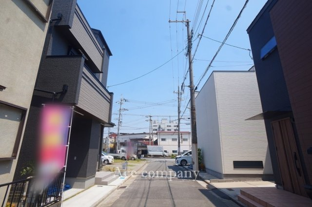 【前面道路含む現地写真】 | 八尾市太田7丁目 | 【前面道路：幅員約4.7ｍ☆】