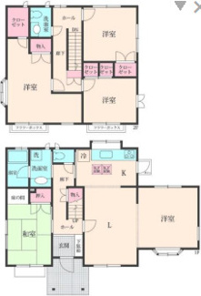 【間取り】 | 荏田西５丁目戸建