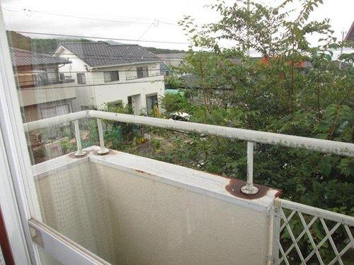 別府市関の江新町　のバルコニー