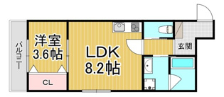 カサ苦楽園の間取り