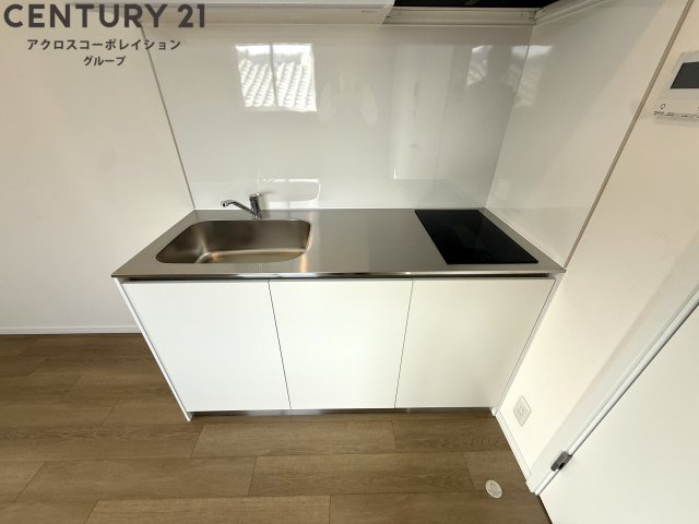 シンプルで使いやすいキッチン