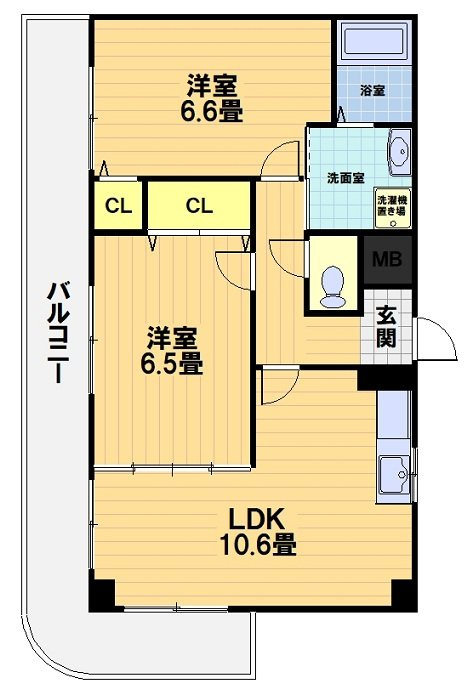 ヴェルドミールの間取り