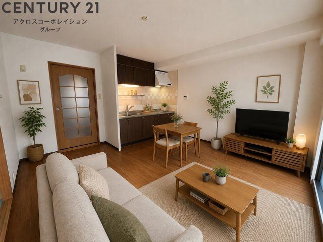 画像中の家具はAIにより配置加工しているため付属しません
