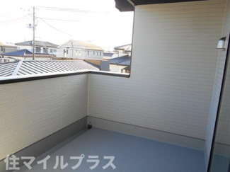 【バルコニー】 | 郡山市静町新築一戸建て1棟 | バルコニーがあります