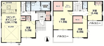 郡山市静町新築一戸建て1棟の画像