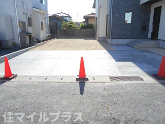 【駐車場】 | 郡山市静町新築一戸建て1棟 | 車をお持ちの方に嬉しい駐車場付きの物件です