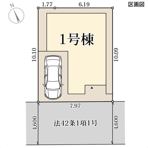 リーブルガーデン明石市二見町西二見16期の区画図