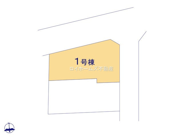 【区画図】 | 東海市加木屋町鎌吉良根33-32『仲介料無料』新築戸建て | 1号棟