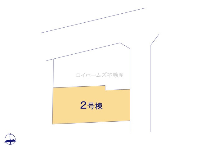 【区画図】 | 東海市加木屋町鎌吉良根33-32『仲介料無料』新築戸建て | 2号棟