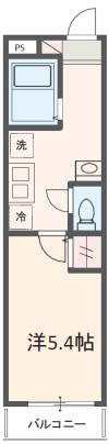 ルシェネⅢの間取り