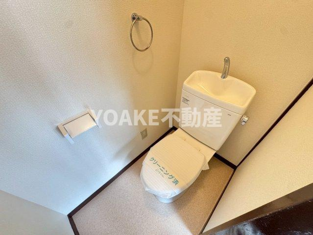 町田市金森１丁目のアパートのトイレ