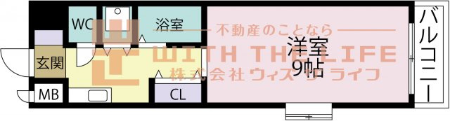リファレンス久留米駅前【キャッシュバック対象物件】の間取り