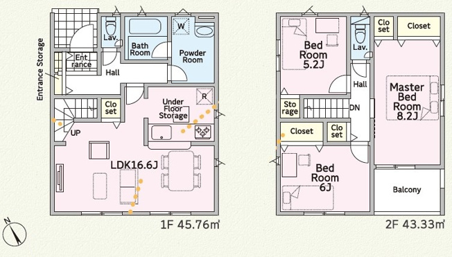 【間取り】 | 葵区羽鳥第12　新築戸建　2号棟
