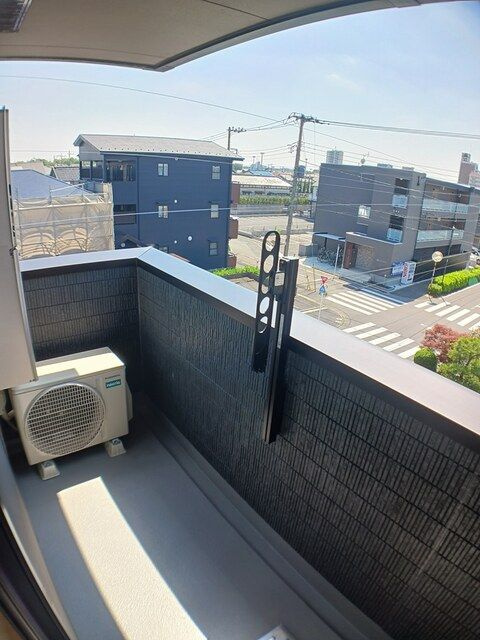 フラワープラザのバルコニー