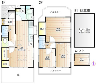 【間取り】 | 大坂上M貸家