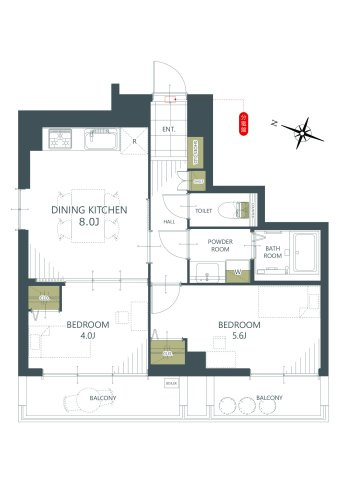 【間取り】ワコー赤羽マンション 