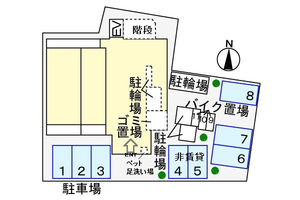 パークスクエア木場の駐車場