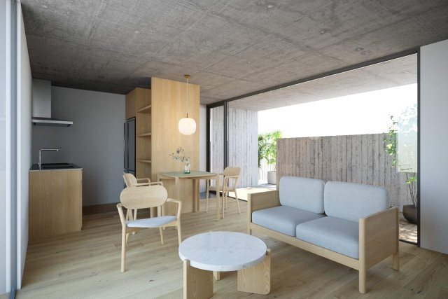 国領町1丁目新築マンションの洋室