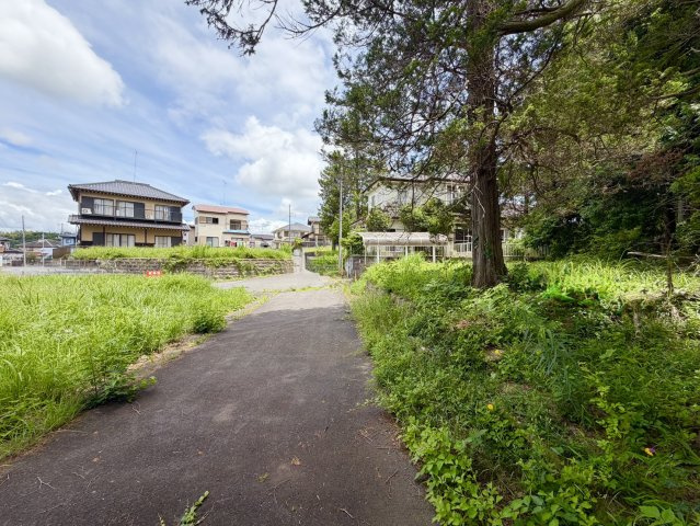 稲敷郡美浦村土地の前面道路含む現地写真