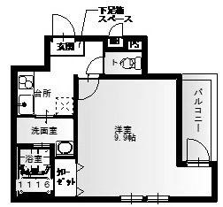 フジパレス塚口Ⅴ番館の間取り