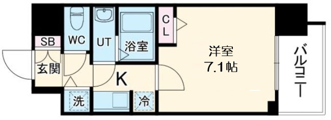 【間取り】 | S-RESIDENCE天満Gracis