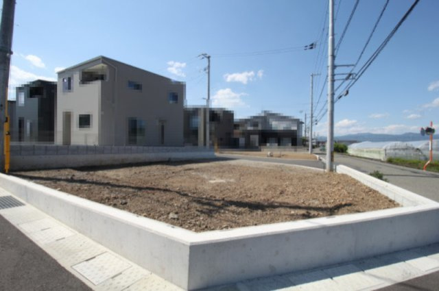 香南市野市町西野　新築戸建　の外観|土地面積　159.69㎡　（約48.30坪）　建物面積　107.44㎡（約32.50坪）