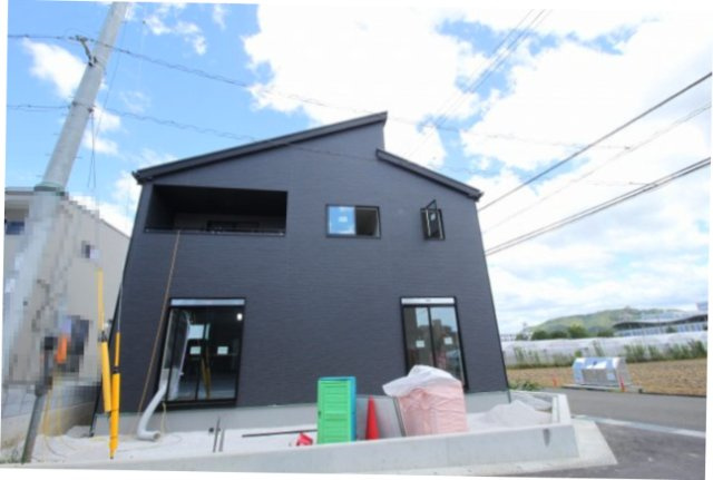 香南市野市町西野　新築戸建　の外観|土地面積　159.69㎡　（約48.30坪）　建物面積　107.44㎡（約32.50坪）