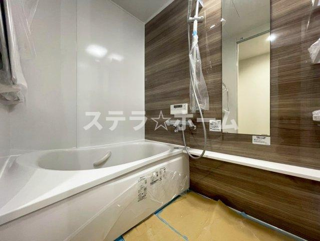 南茨木駅前ハイタウンG棟の浴室|日々の疲れを癒すお風呂付です