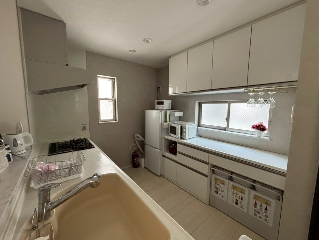 葛飾区新小岩３丁目戸建のキッチン|２階キッチン