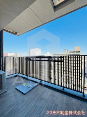【バルコニー】 | エスグランデ難波グランツ | 同マンション別部屋　参考写真
