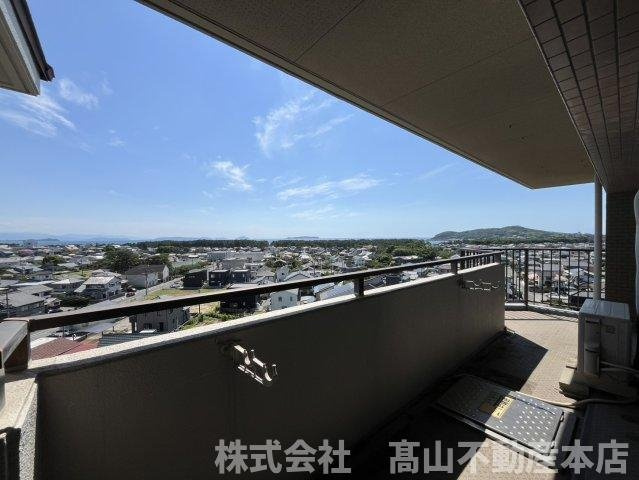福津市宮司５丁目の賃貸マンションのバルコニー|※イメージです
