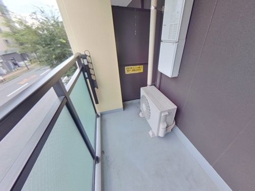熊本市中央区迎町１丁目の賃貸マンションのバルコニー