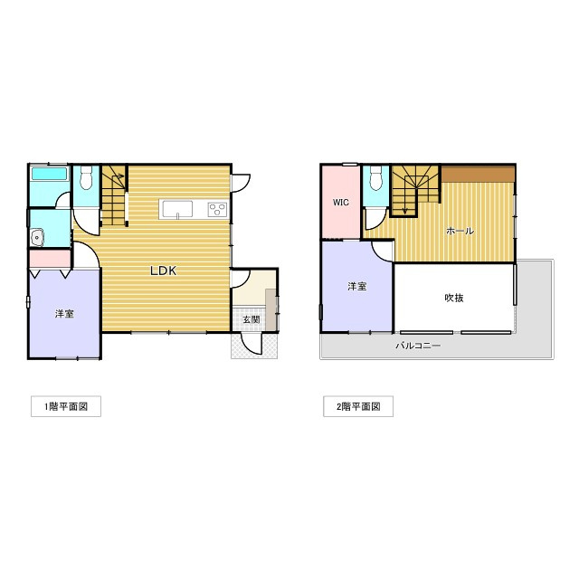 高崎市吉井町南陽台の間取り|間取図