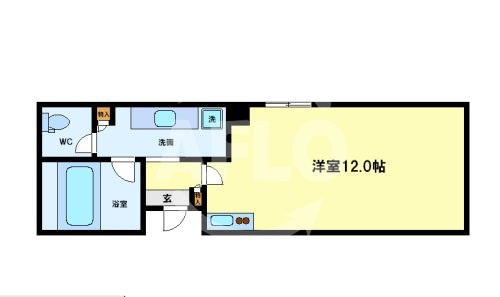 クレアジオーネ中之島西の間取り|クレアジオーネ中之島西　間取り