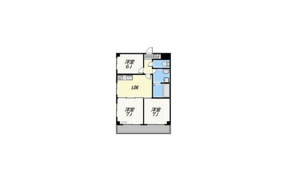 Ｆｌａｔ　Ｉ（フラットアイ）の間取り