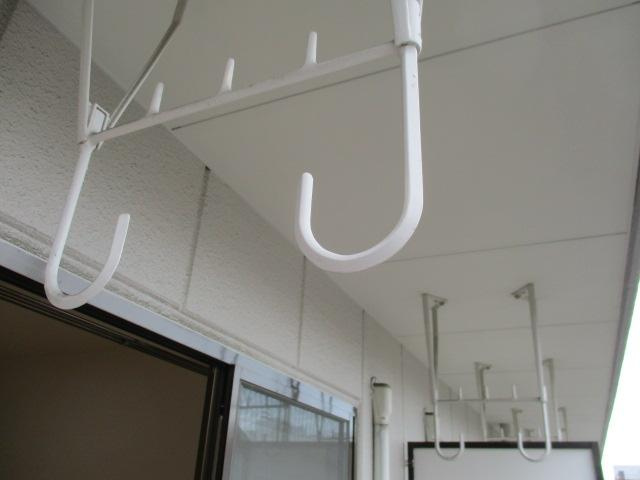 エルメゾン東海通のバルコニー
