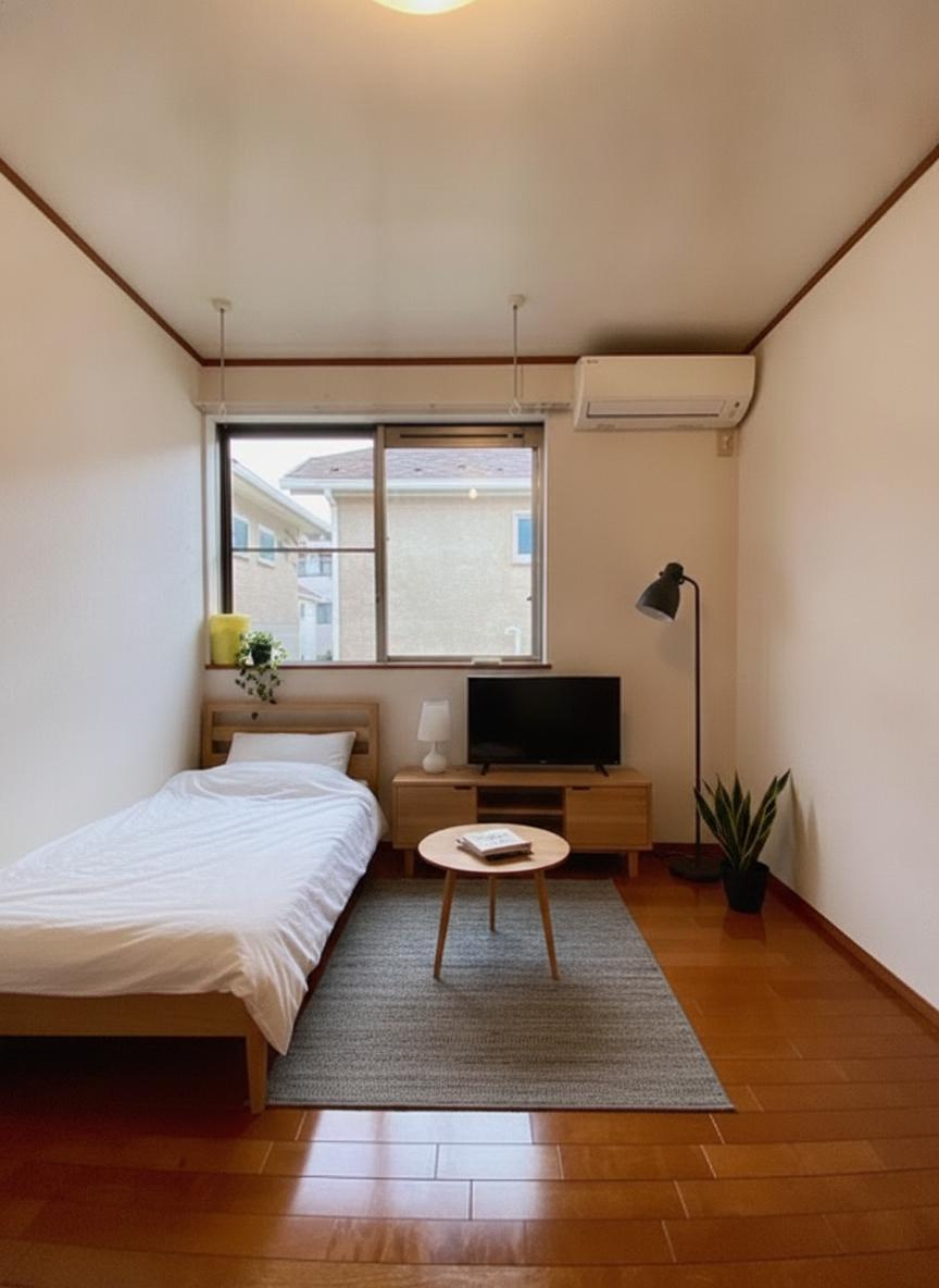 メゾン山口の洋室|※CG家具の為実際は家具・家電は付きません。
