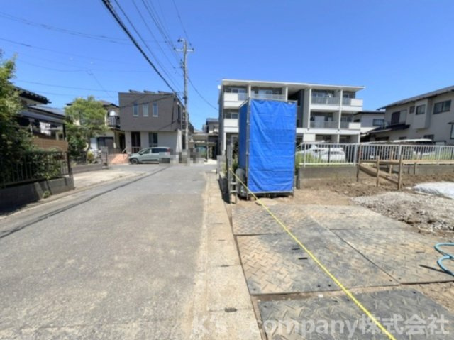 茅ヶ崎市香川5丁目　新築戸建の前面道路含む現地写真|2026.5.30撮影◇