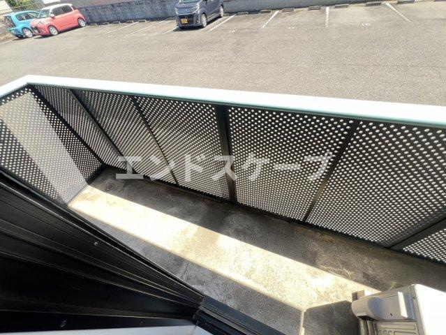 コンフォーレ上中居　Aのバルコニー|高崎、前橋のお部屋探しはエンドスケープまで！お客様の理想お聞かせ下さい♪
