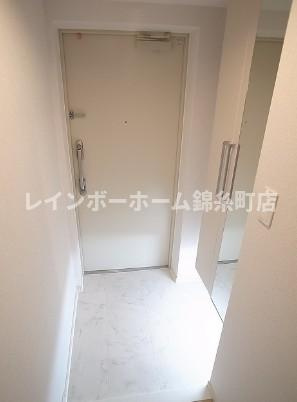 リッシュ　メゾンの玄関|※建築中のため、同施工物件参考写真