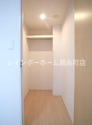 リッシュ　メゾンの収納|※建築中のため、同施工物件参考写真